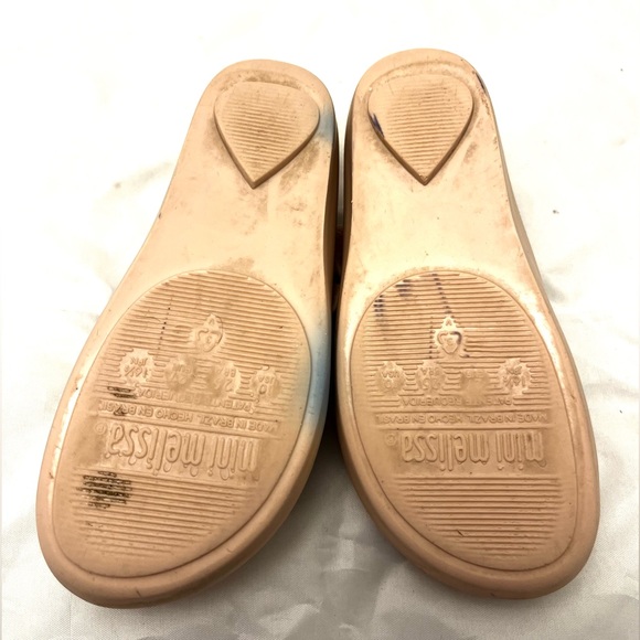 Mini Melissa Mickey and Minnie Mouse Shoes sz 10 - Picture 7 of 8